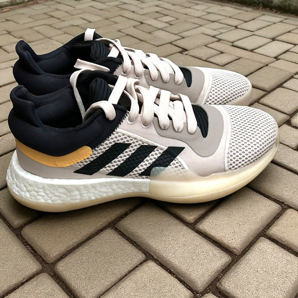 Adidas Marquee Boost Low Linen Shoes Mens 7.5 Basketball Sneakers F97280 main image 3